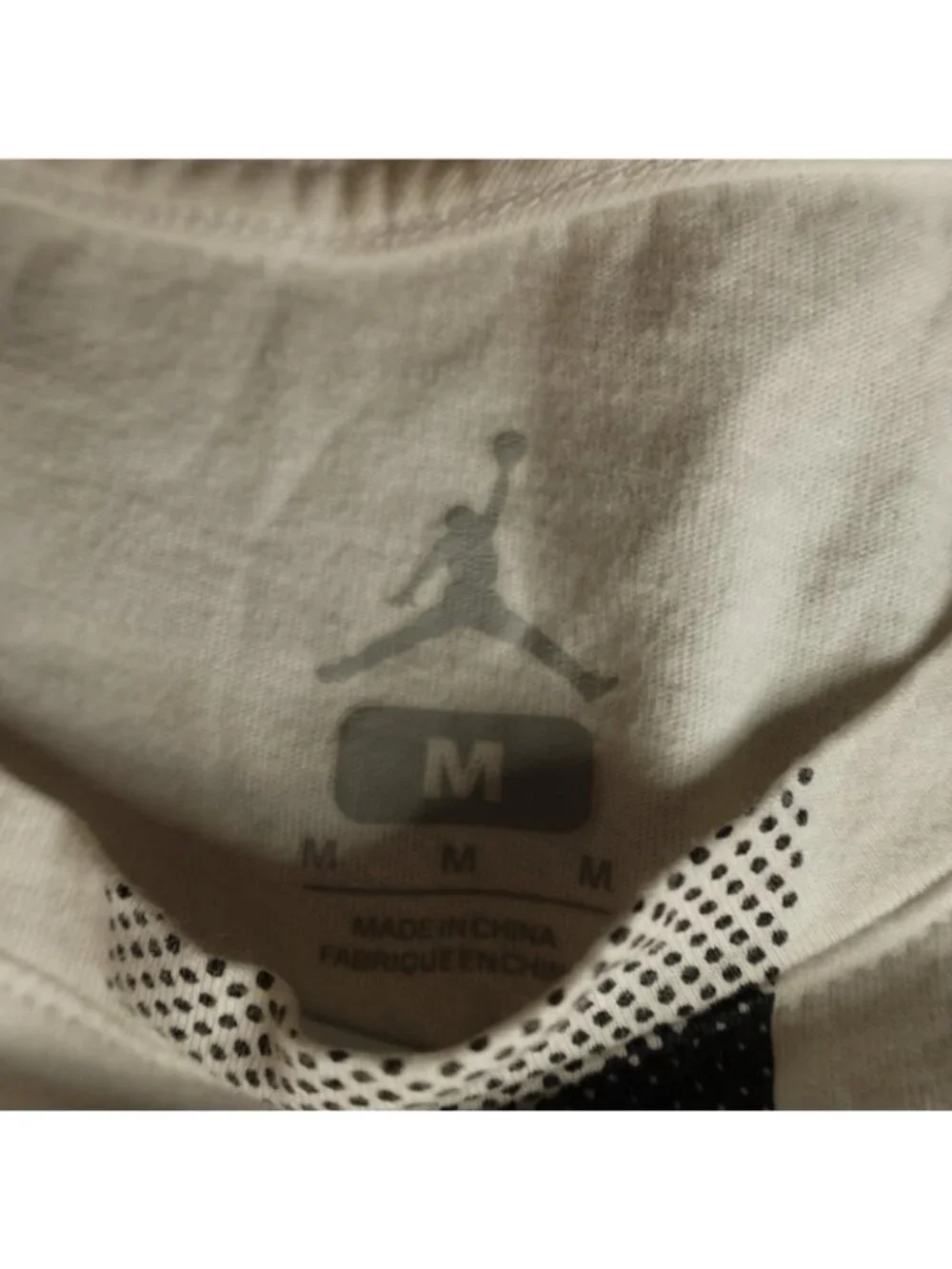 Jordan Shirt Medium White The Goat AV6082